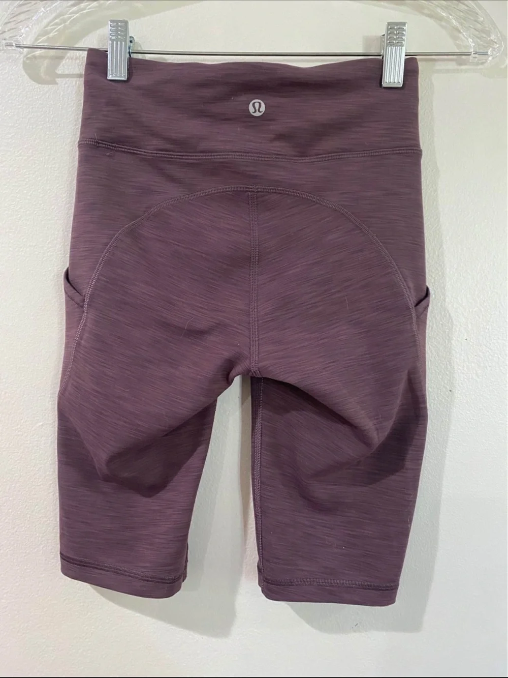 lululemon athletica High-Rise Side-Pocket Bike Shorts - Plum